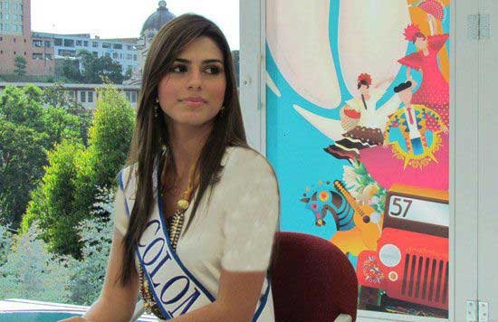 دختر شایسته و زیبای کشور کلمبیا در سال 2013