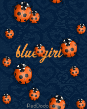 blue girl