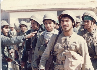 شهید اکبر دهدار و دسته شهید چمران