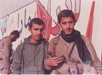 زنده یاد پرویز قربانی و شهید عبدالحسین ستونه