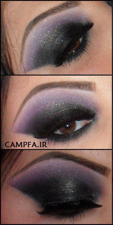 مدل های جدید آرایش چشم و سایه چشم  www.campfa.ir