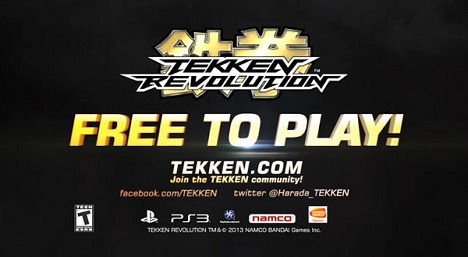 دانلود تریلر بازی Tekken Revolution E3 2013