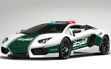 لامبورگینی در دبی خودرو پلیس شد