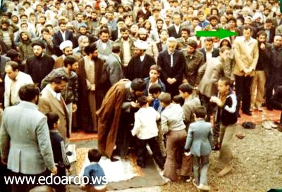 ادواردو آنی یلّی در نماز جمعه تهران