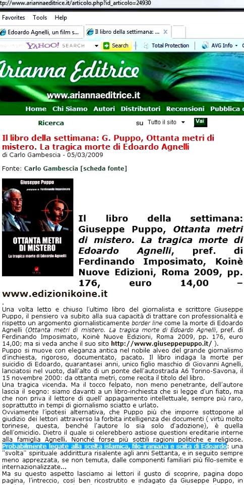 معرفی کتاب جوزپه پوپَو در یک سایت خبری