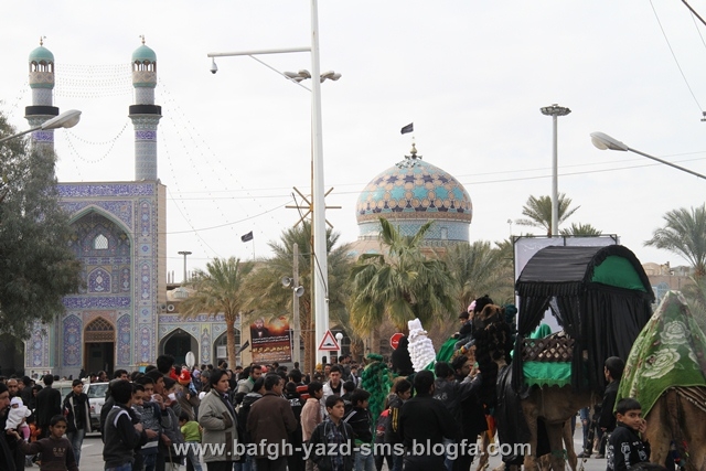 جملات کوتاه و زیبا و اس ام اس.نمایی زیبا از امامزاده عبدا... بافق