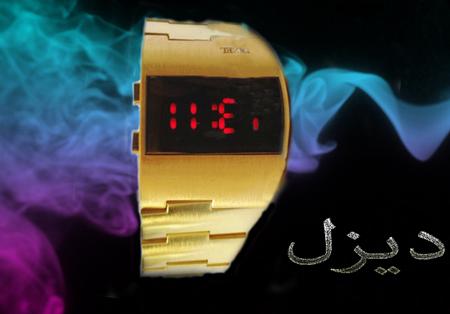 ساعت مچی مردانه ال ای دی ساعت مچی مردانه ال ای دی