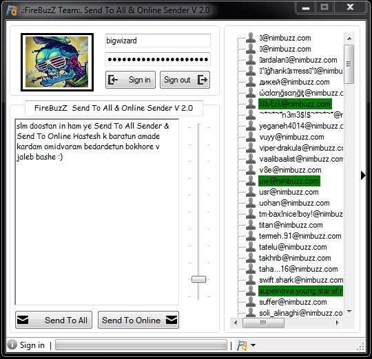 FireBuzZ Send To All & Online Sender V 2.0 P1s2a
