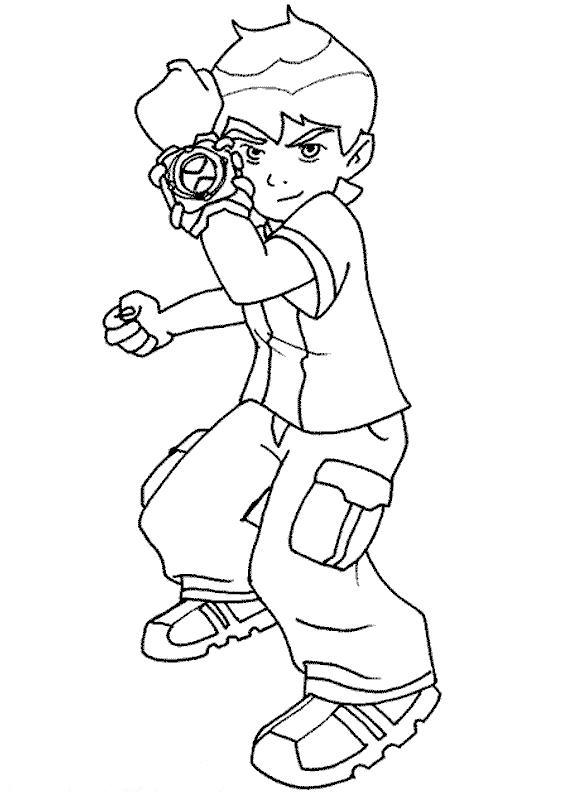 Free Ben 10 Coloring Pages To Print