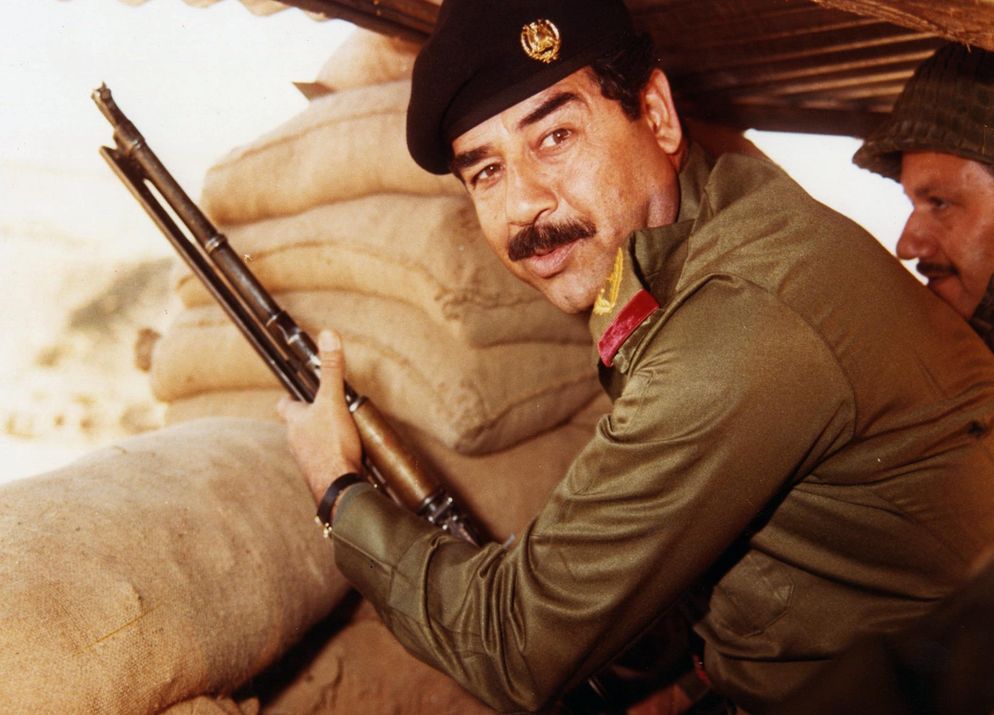 صدام حسین-عکسهای جنگ تحمیلی ایران و عراق-دفاع مقدس