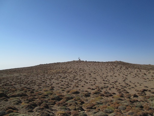 قله شاه جهان در بالای گنبد