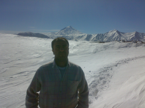 قله گنج کوه زمستان 90