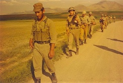 شهید غلامعباس مرادی رزمنده گردان های امام حسین ع بهبهان و رامهرمز