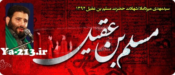 سید مهدی میرداماد - شهادت حضرت مسلم بن عقیل