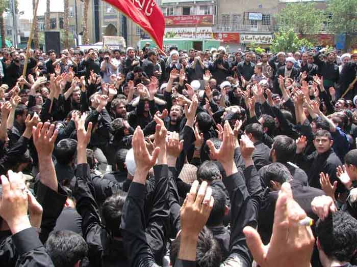 Shia Muslims commemorate Muharram - ashura in iran