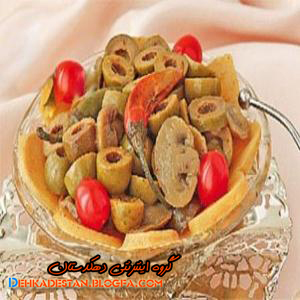 حوه درست كردن ترشي قارچ و زيتون: گروه تفریحی دهکدستان حوه درست كردن ترشي قارچ و زيتون