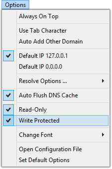 Write Protected