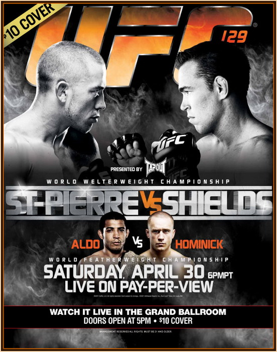 دانلود یو اف سی 129 | UFC 129: St. Pierre Vs. Shields