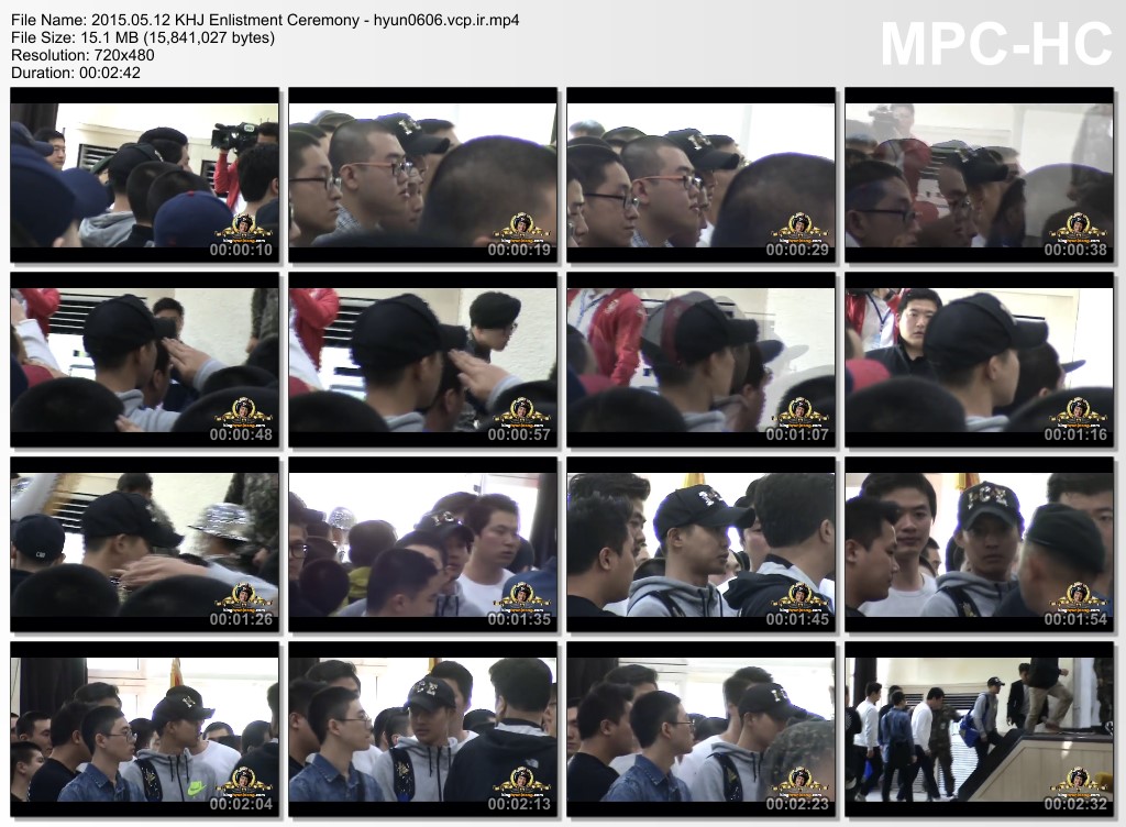 [KingHyunjoong Fancam] Kim Hyun Joong Enlistment [15.05.12]