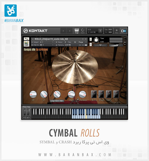 دانلود وی اس تی درامز Cymbal Rolls دانلود وی اس تی درامز Cymbal Rolls