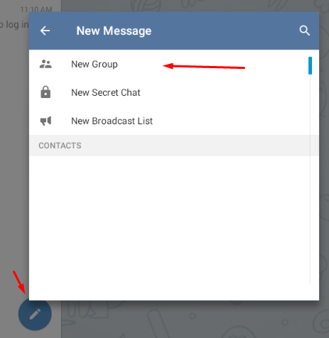 چرا نمیشه گروه ساخت در تلگرام