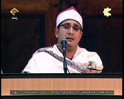 محمود شحات در مسابقات قرآن ایران