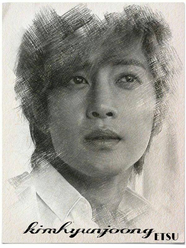 Kim Hyun Joong Sketches