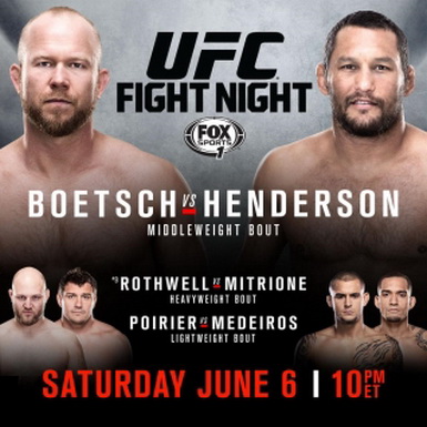 دانلود یو اف سی فایت نایت 68 | UFC Fight Night 68: Boetsch vs. Henderson