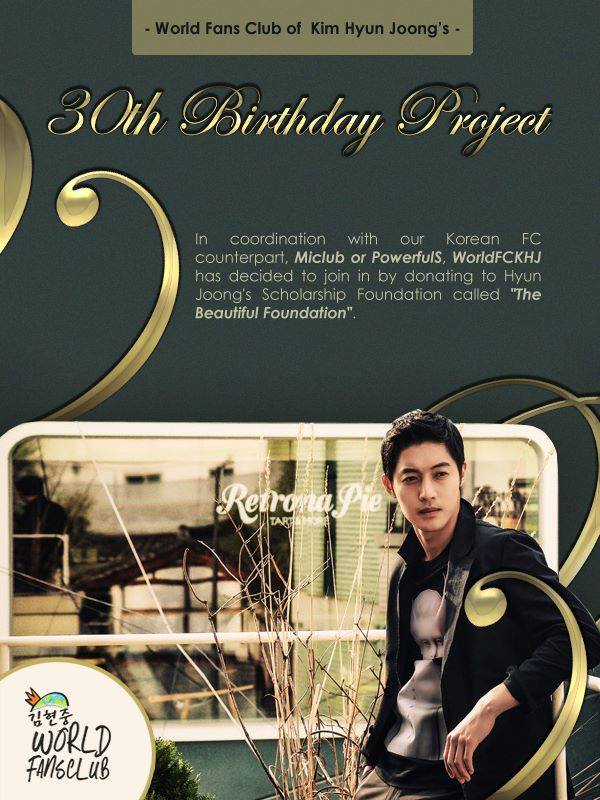 Fans Of Kim Hyun Joong Have Collected 1 Million Won For Korean Students 15.06.06