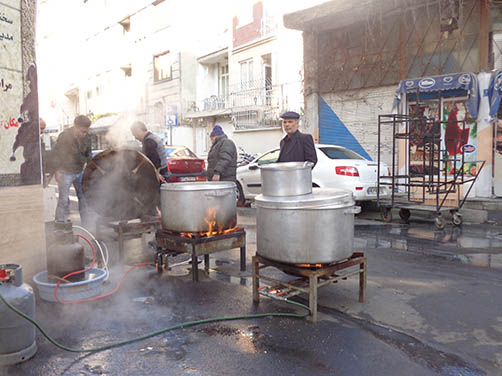 عكس هاي هيئت زوارالحسين در اربعين حسيني