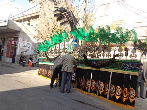 عكس هاي هيئت زوارالحسين در اربعين حسيني