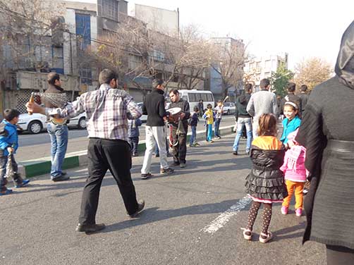 عكس هاي هيئت زوارالحسين در اربعين حسيني،شهيد محمد علي دولت آبادي