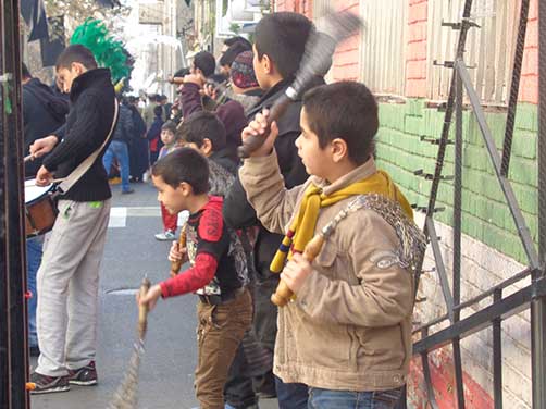 عكس هاي هيئت زوارالحسين در اربعين حسيني