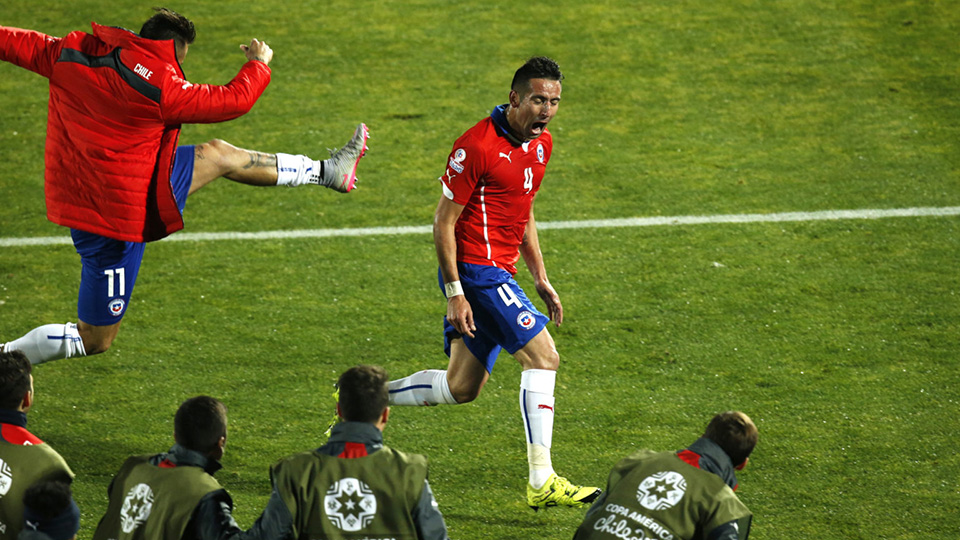 شیلی 1-0 اروگوئه؛ میزبان به فینال نزدیک تر شد