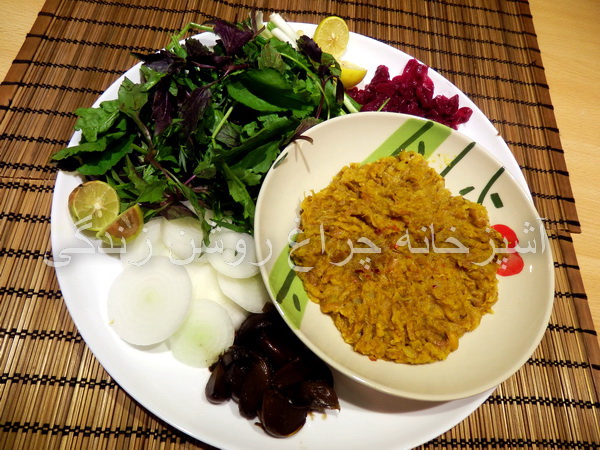 گوشت کوبیده سرخ شده