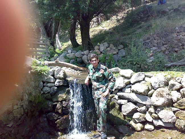 شهید محمّد علی دولت آبادی، اردوگاه بسیج