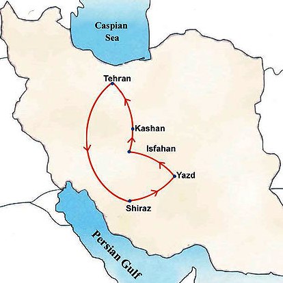 Iran tour of Yazd, Shiraz, Isfahan