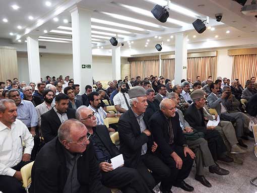 مراسم یادبود مرحوم محمد قلی نادری دره‌شوری، تهران، شرکت جهانپارس
