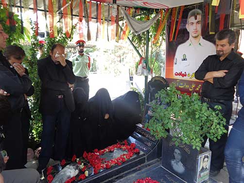 گرامیداشت سومین سالگرد شهادت استواردوم محمد علی دولت آبادی با حضور روساء وپرسنل محترم نیروی انتظامی