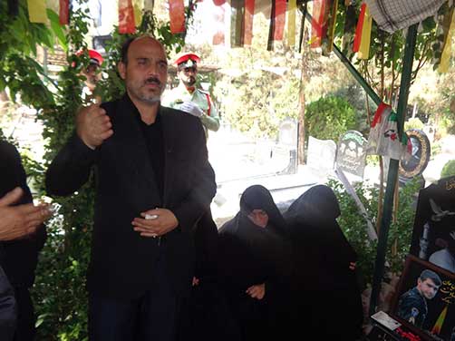 گرامیداشت سومین سالگرد شهادت استواردوم محمد علی دولت آبادی با حضور روساء وپرسنل محترم نیروی انتظامی واقشارمختلف مردم وخانواده شهید دولت آبادی
