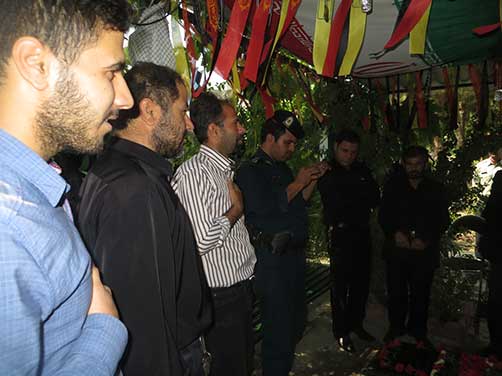 گرامیداشت سومین سالگرد شهادت استواردوم محمد علی دولت آبادی با حضور روساء وپرسنل محترم نیروی انتظامی