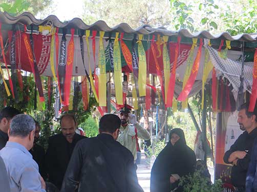 گرامیداشت سومین سالگرد شهادت استواردوم محمد علی دولت آبادی با حضور روساء وپرسنل محترم نیروی انتظامی