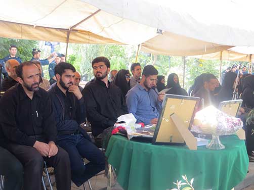 گرامیداشت سومین سالگرد شهادت استواردوم محمد علی دولت آبادی با حضور روساء وپرسنل محترم نیروی انتظامی واقشارمختلف مردم وخانواده شهید دولت آبادی