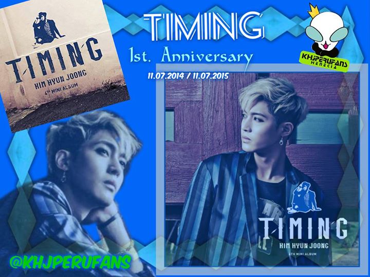 Happy 1st. Anniversary Timing 2014.07.11~2015.07.11