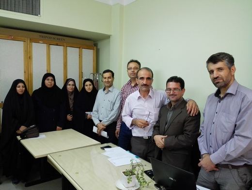 اولین جلسه پایگاه کیفیت بخشی درس عربی در شیراز