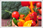 تصاویر زیبا و رنگی از سبزیجات تازه 
