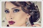 شینیون و آرایش عروس ایرانی 