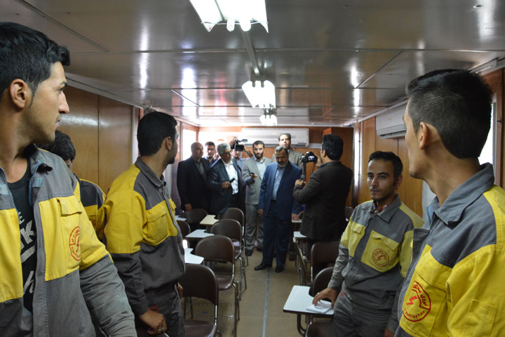 رضا نیک پیام، ایمنی برق،بازدید استاندار ،Reza Nikpayam