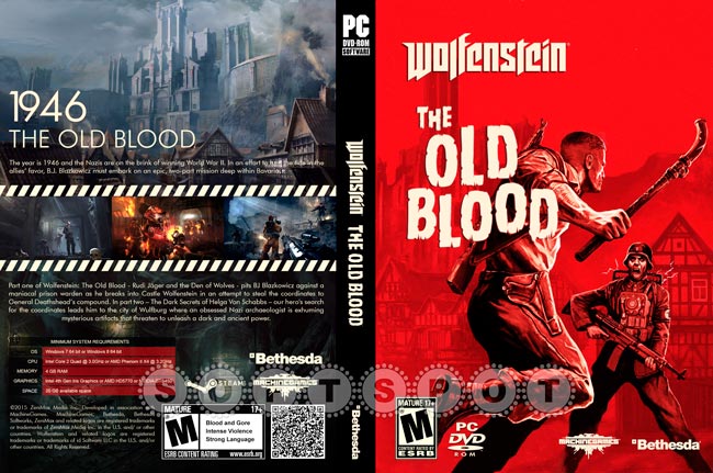 کاور بازی Wolfenstein: The Old Blood