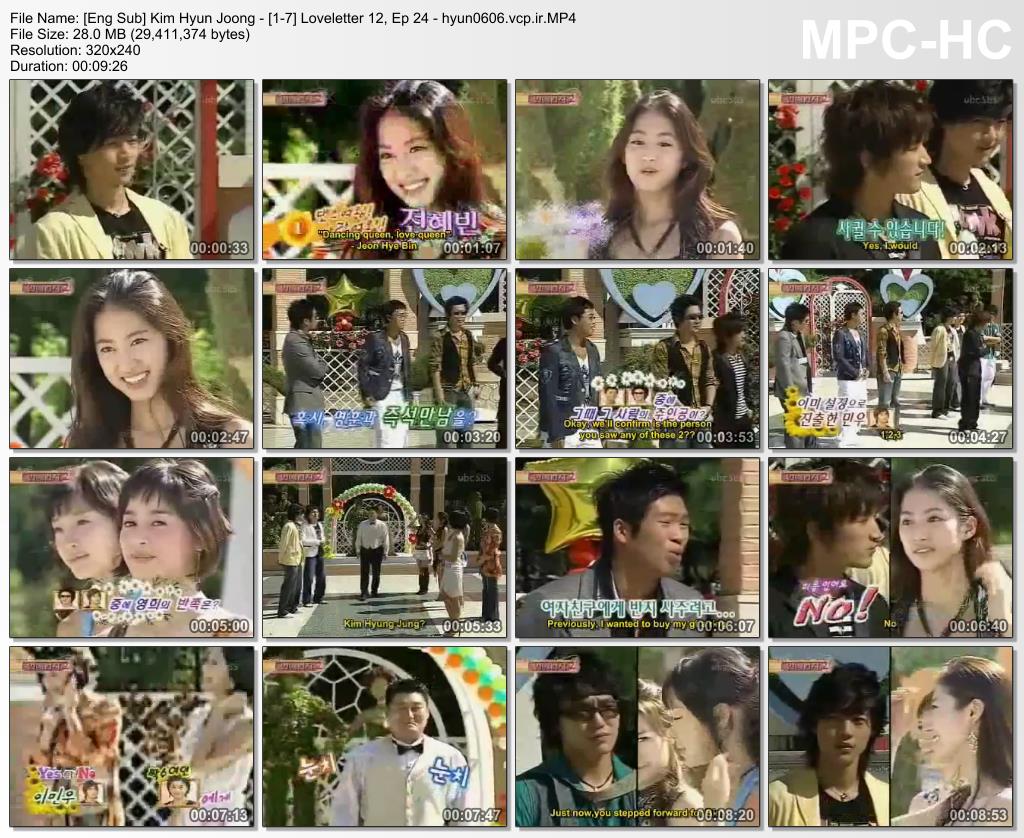 Eng Sub - Kim Hyun Joong - Loveletter 12, Ep 24